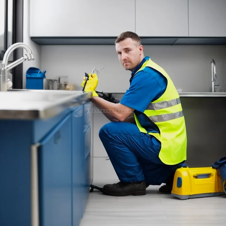Equipe técnica DrainFlow em operação de desentupimento